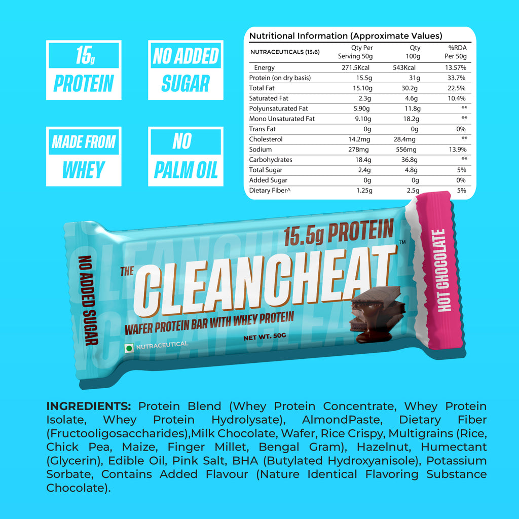 Hot Chocolate Protein Wafer- Pack of 6