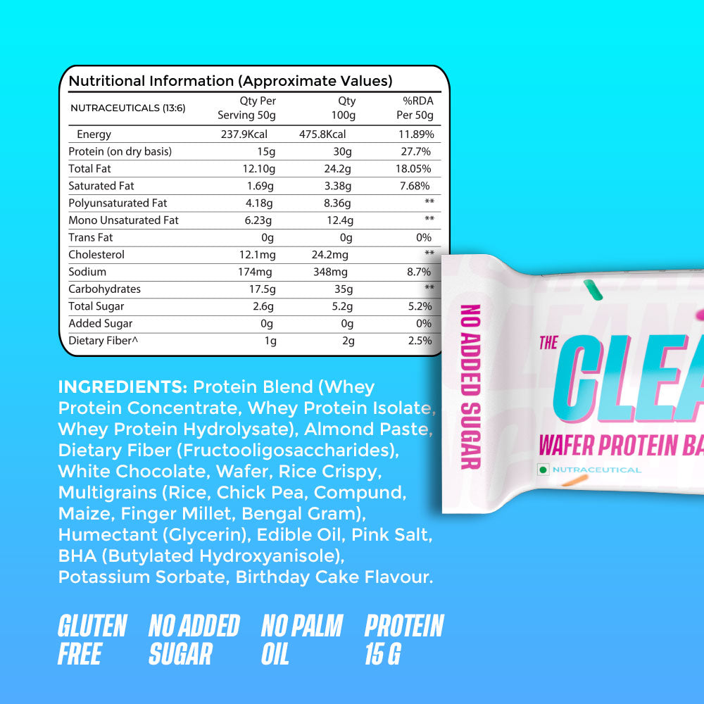 Birthday cake (pack of 6)