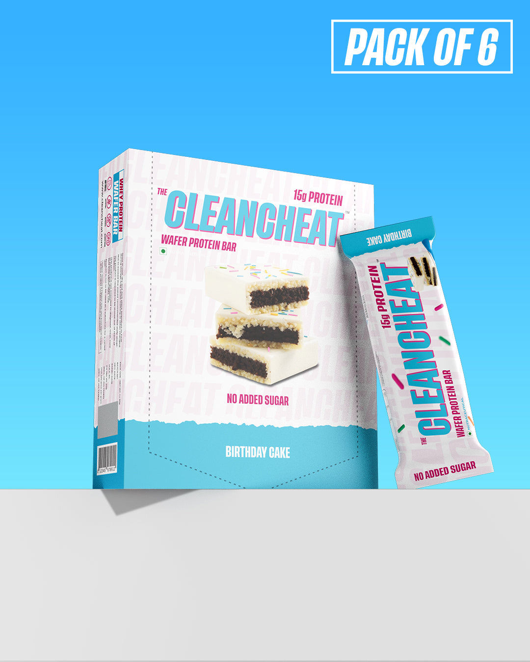 Birthday cake (pack of 6)