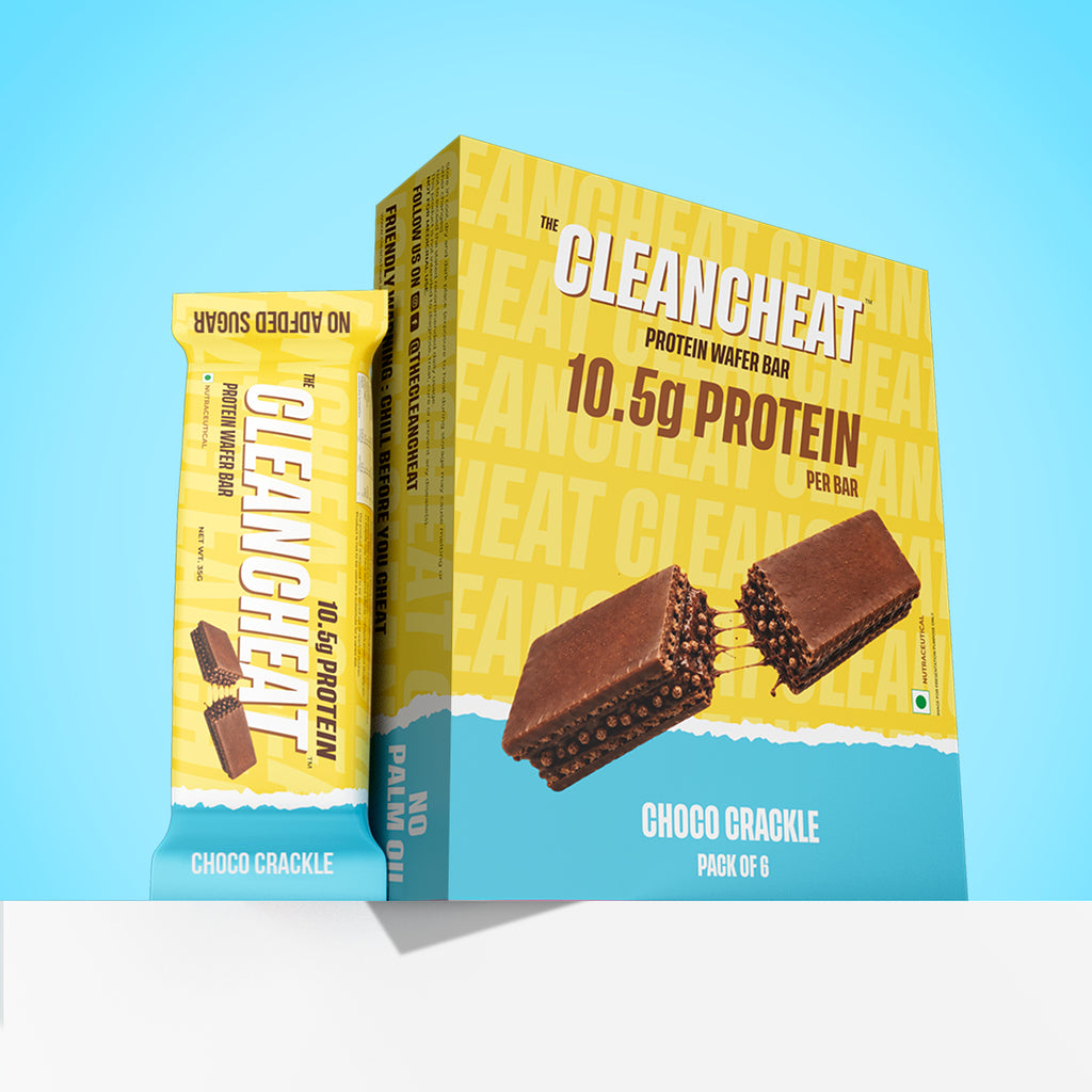 CHOCO CRACKLE WAFER PROTEIN BAR- PACK OF 6